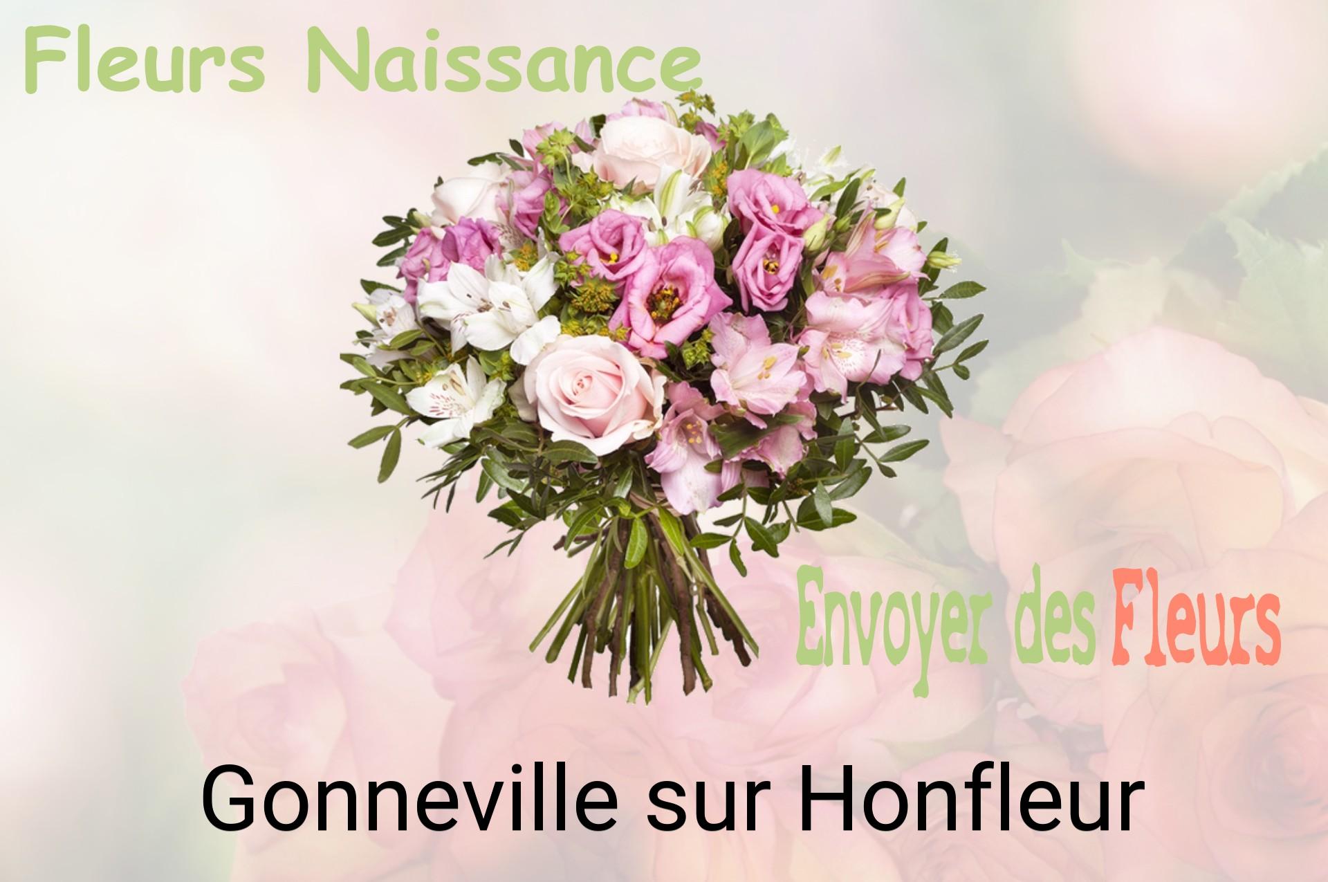Bouquet de fleurs de naissance livré à Gonneville-sur-Honfleur